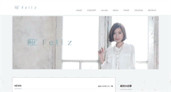 Desktop Screenshot of feliz.la